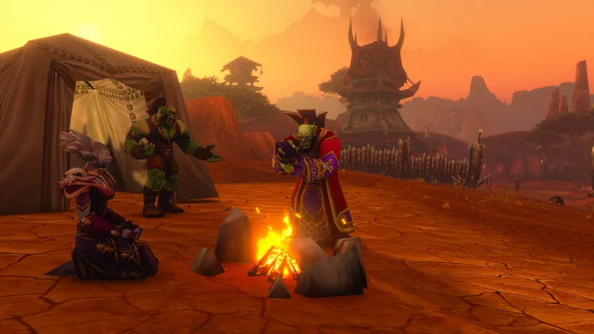 Horde camp in Forever
